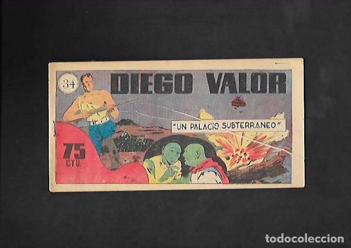 C&oacute;mics: DIEGO VALOR NUMERO 34 UN PALACIO SUBTERRANEO - Foto 1