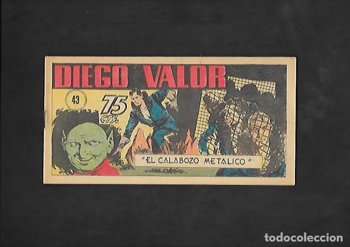 C&oacute;mics: DIEGO VALOR NUMERO 43 EL CALABOZO METALICO - Foto 1