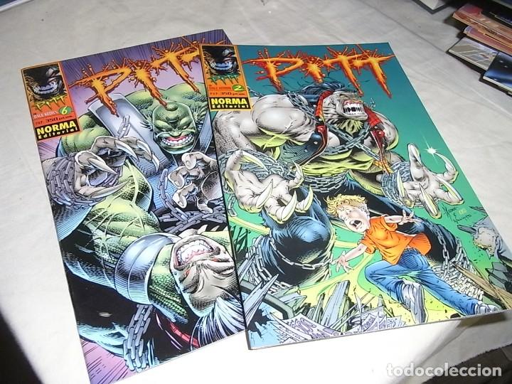 C&oacute;mics: Pitt, Dale Keown, numeros 2 y 6, Norma - Foto 1