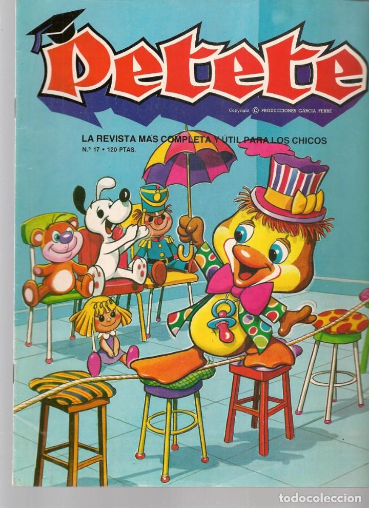 C&oacute;mics: REVISTA PETETE. N&ordm; 17. (B/A57) - Foto 1