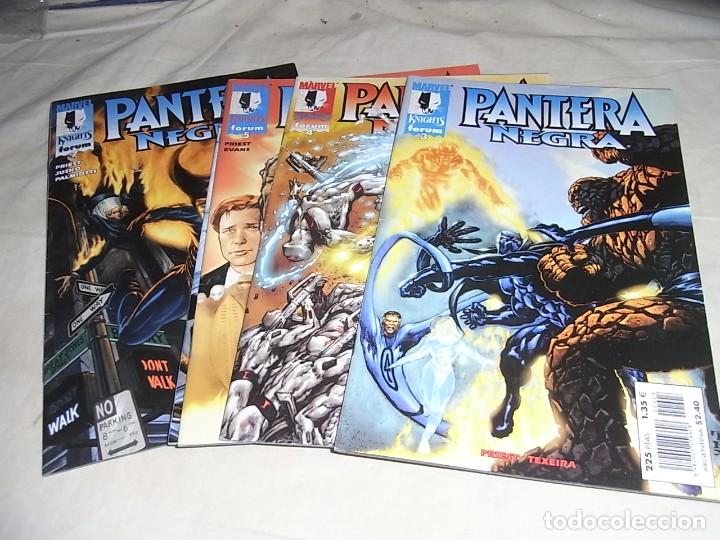C&oacute;mics: Pantera Negra, Marvel Knights, numeros 3.4.5.6 y 7 - Foto 1