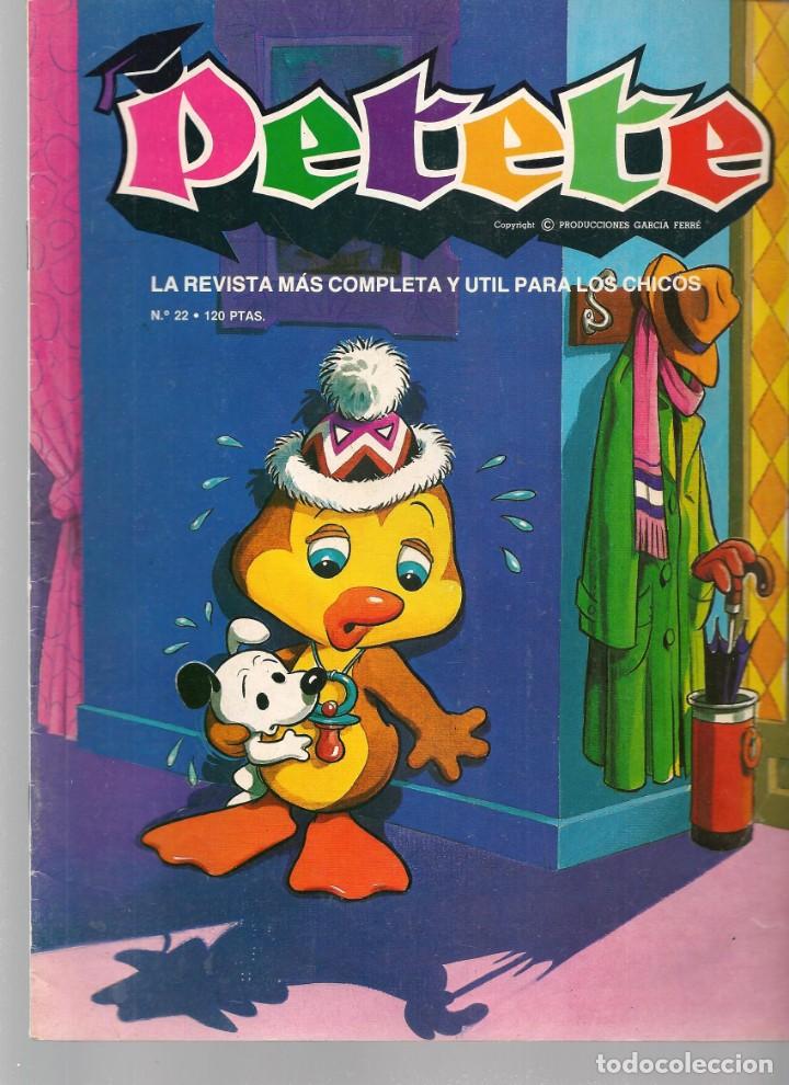C&oacute;mics: REVISTA PETETE. N&ordm; 22. (B/A57) - Foto 1
