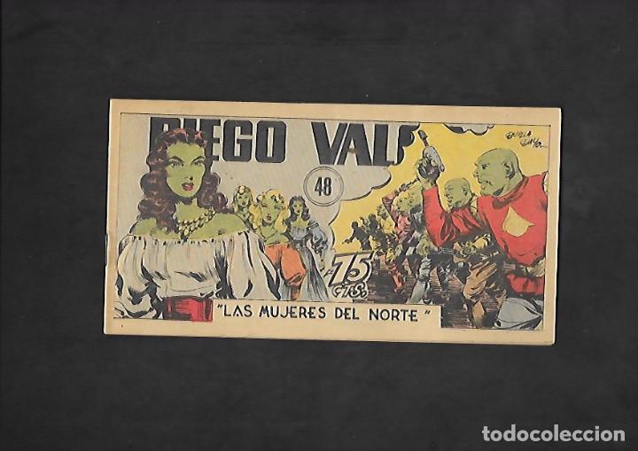 C&oacute;mics: DIEGO VALOR NUMERO 48 LAS MUJERES DEL NORTE - Foto 1