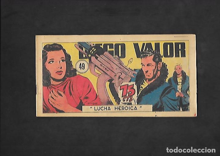 C&oacute;mics: DIEGO VALOR NUMERO 49 LUCHA HEROICA - Foto 1