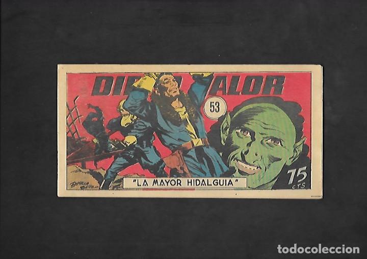 C&oacute;mics: DIEGO VALOR NUMERO 53 LA MAYOR HIDALGUIA - Foto 1