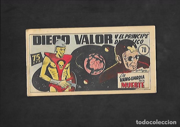 C&oacute;mics: DIEGO VALOR NUMERO 70 LA VANGUARDIA DE LA MUERTE - Foto 1