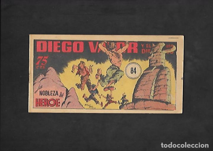C&oacute;mics: DIEGO VALOR NUMERO 84 LA NOBLEZA DEL HEROE - Foto 1