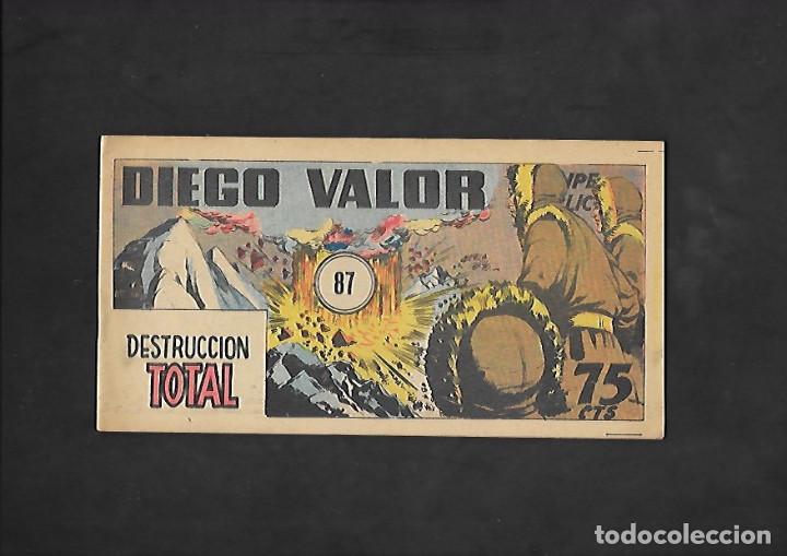 C&oacute;mics: DIEGO VALOR NUMERO 87 DESTRUCCION TOTAL - Foto 1