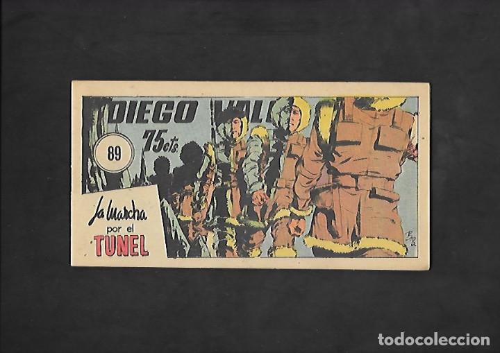C&oacute;mics: DIEGO VALOR NUMERO 89 LA MARCHA POR EL TUNEL - Foto 1