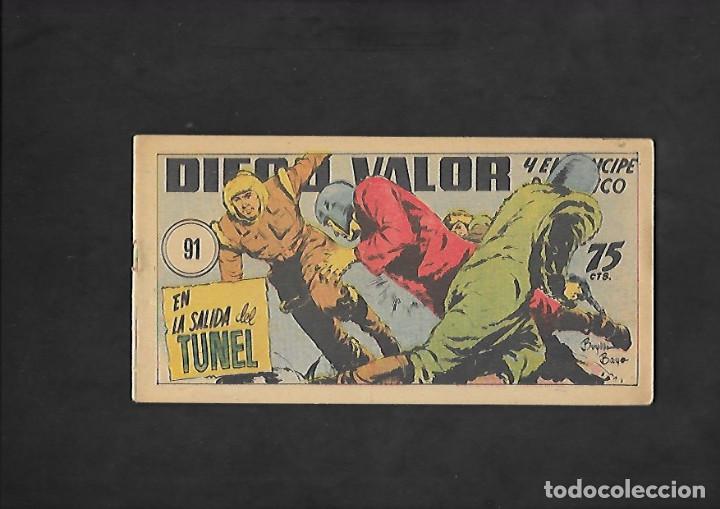 C&oacute;mics: DIEGO VALOR NUMERO 91 EN LA SALIDA DEL TUNEL - Foto 1