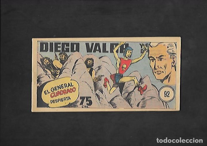 C&oacute;mics: DIEGO VALOR NUMERO 92 EL GENERAL CUADRADO DESPIERTA - Foto 1