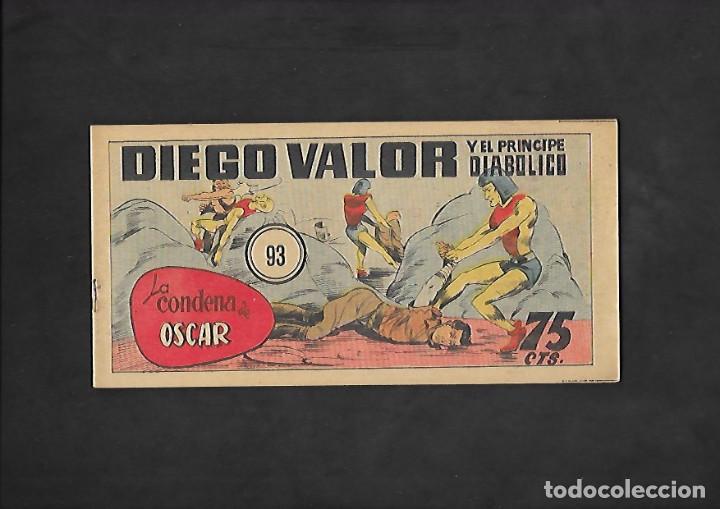 C&oacute;mics: DIEGO VALOR NUMERO 93 LA CONDENA DE OSCAR - Foto 1