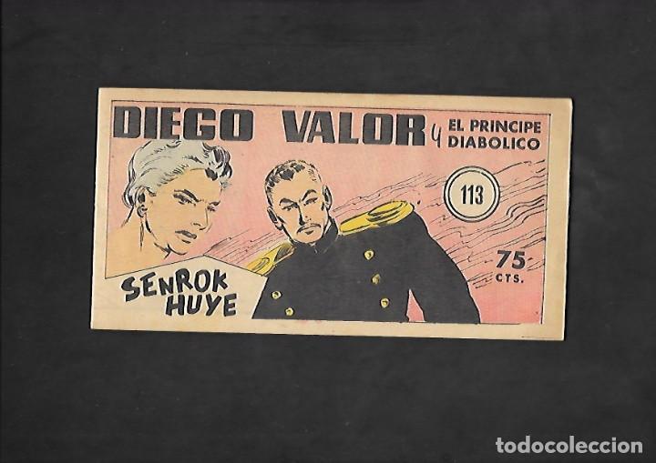 C&oacute;mics: DIEGO VALOR NUMERO 113 SENROK HUYE - Foto 1