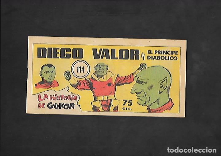 C&oacute;mics: DIEGO VALOR NUMERO 114 LA HISTORIA DE GUKOR - Foto 1