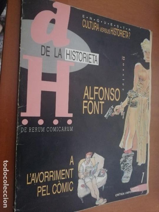 Comics: DE LA HISTORIETA 7. REVISTA DE INFORMACI&Oacute;N DE COMIC EN CATAL&Aacute;N Y CASTELLANO. DIFICIL E9 A