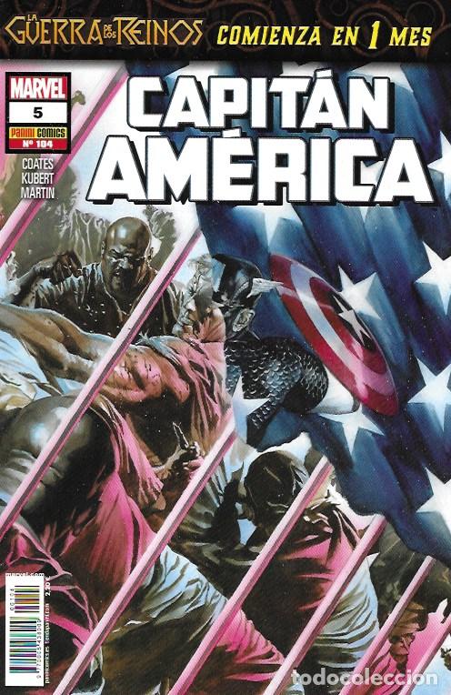 C&oacute;mics: Capit&aacute;n Am&eacute;rica v8. Panini 2011. N&ordm; 104 #5 - Foto 1