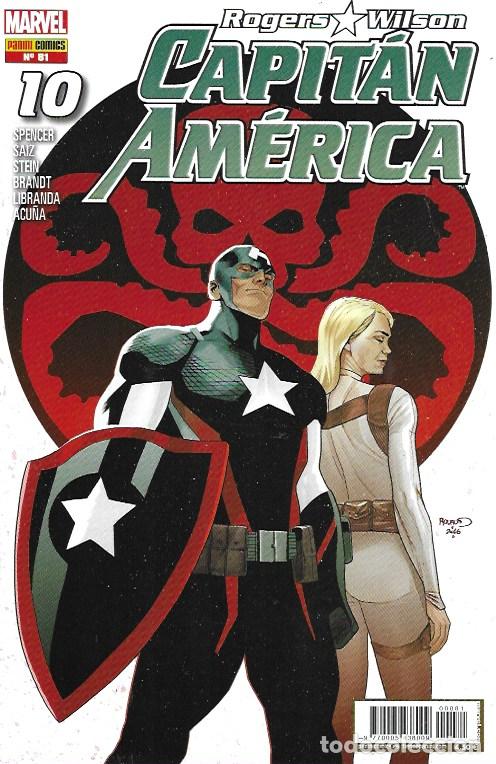 C&oacute;mics: Capit&aacute;n Am&eacute;rica v8. Panini 2011. N&ordm; 81 #10 - Foto 1