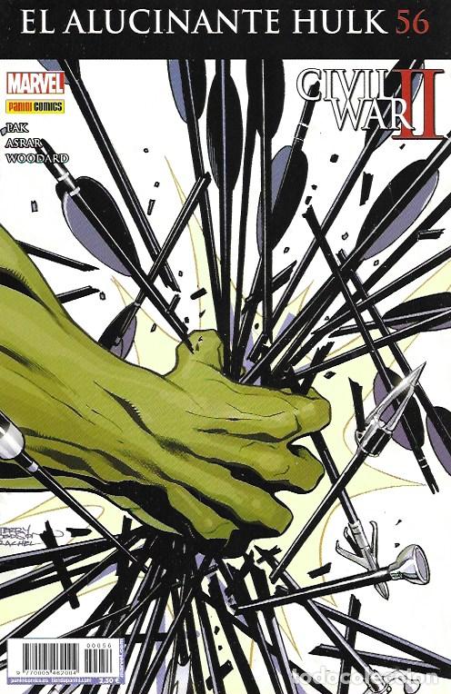 C&oacute;mics: El Incre&iacute;ble Hulk. Panini 2012. N&ordm; 56 El Alucinante Hulk - Foto 1