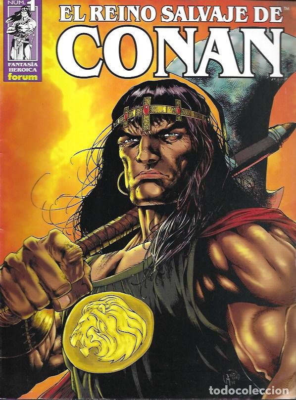 C&oacute;mics: El Reino Salvaje de Conan. Forum 2000. N&ordm; 1 - Foto 1