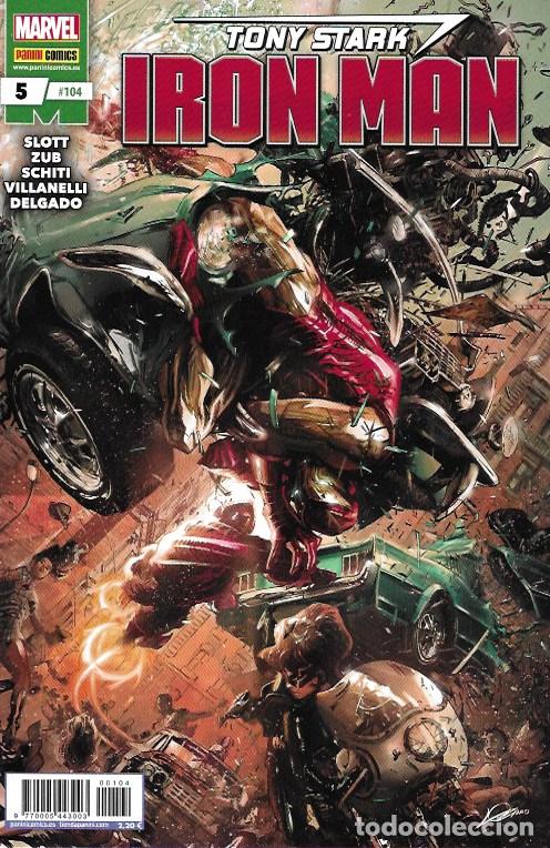 C&oacute;mics: Iron Man v2. Panini 2011. N&ordm; 104 #5 Tony Stark - Foto 1