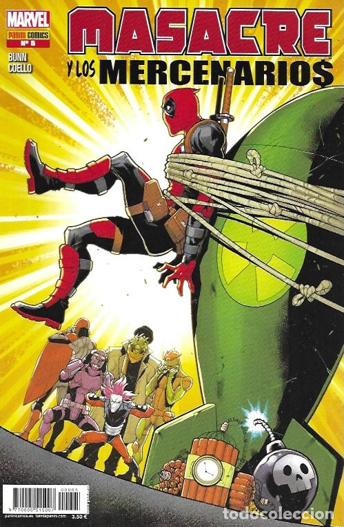 C&oacute;mics: Masacre y Los Mercenarios. Panini 2017. N&ordm; 5 - Foto 1