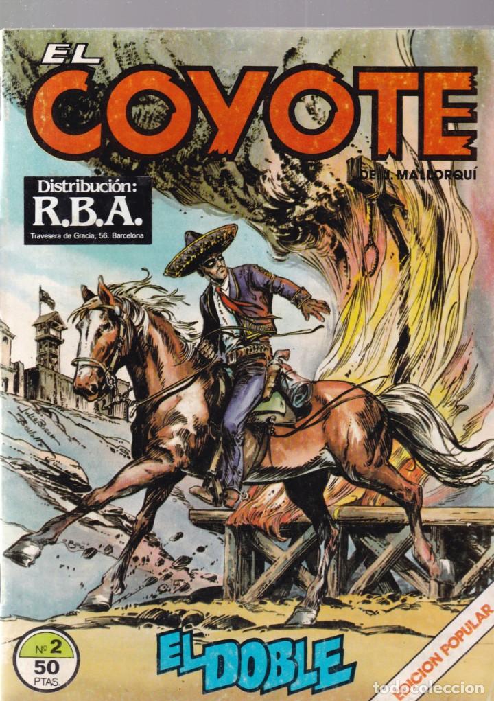 C&oacute;mics: EL COYOTE - N&ordm; 2 - EL DOBLE - EDICIONES FORUM 1983 - Foto 1