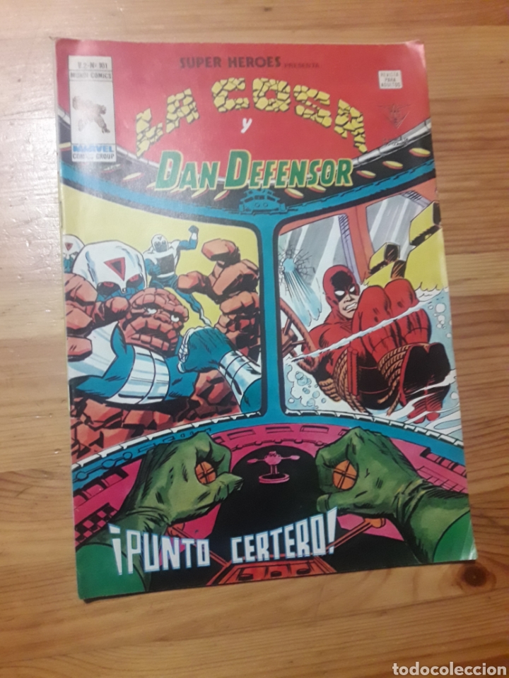 C&oacute;mics: SUPER HEROES VOL. 2 N&ordm;. 101. LA COSA Y DAN DEFENSOR - Foto 1