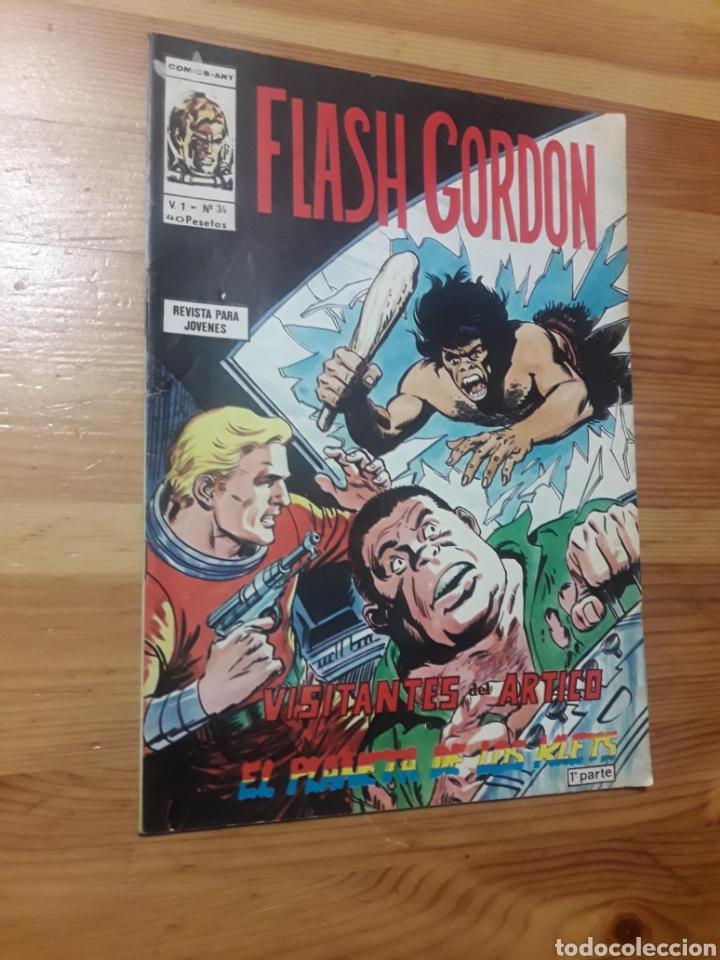 C&oacute;mics: FLASH GORDON . VOL.1 N.34 . VISITANTES DEL &Aacute;RTICO - Foto 1