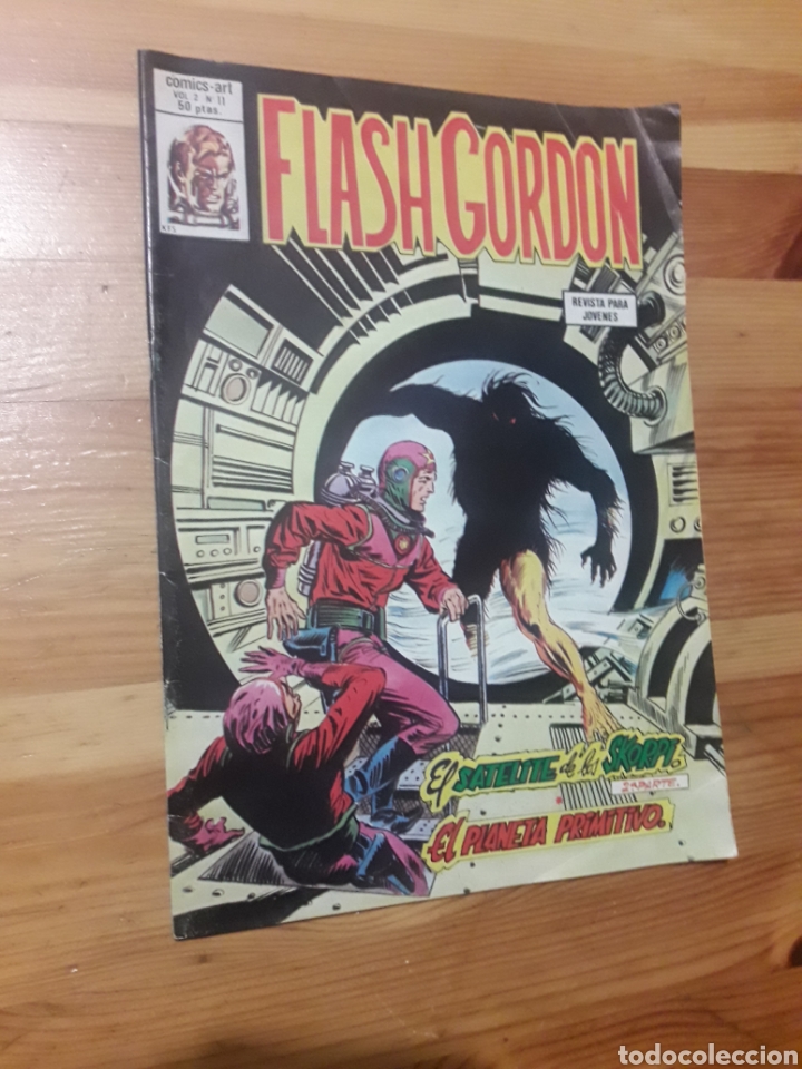 C&oacute;mics: FLASH GORDON -V.2- 11 EL SAT&Eacute;LITE DE LOS SKORPI (2&ordf; PARTE) / EL PLAN PRIMITIVO - Foto 1