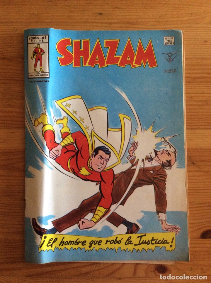 C&oacute;mics: SHAZAM V 1 COMICS ART N&ordm; 8 - Foto 1
