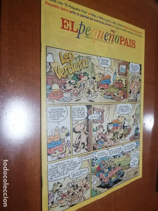 Comics: EL PEQUE&Ntilde;O PAIS 766. SUPLEMENTO DE COMICS DE EL PAIS. GRAPA. BUEN ESTADO.