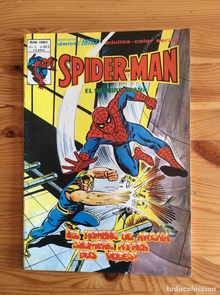 C&oacute;mics: Spiderman el hombre ara&ntilde;a V3 n&ordm;63 Marvel Vertice - Foto 1