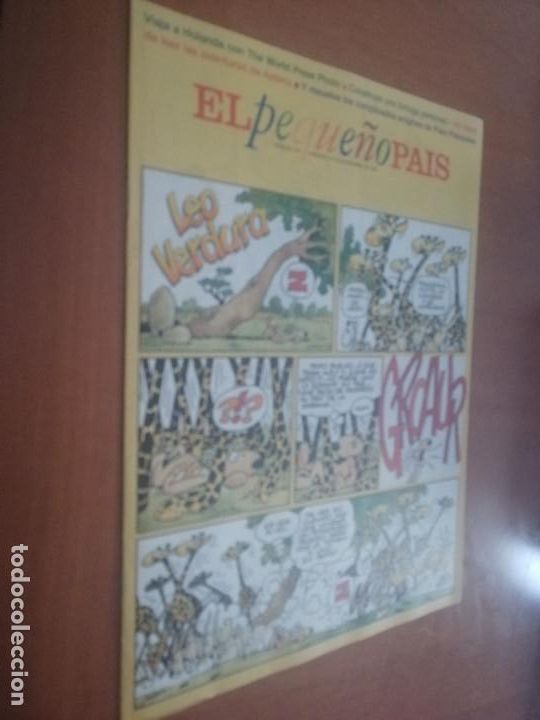 Comics: EL PEQUE&Ntilde;O PAIS 781. SUPLEMENTO DE COMICS DE EL PAIS. GRAPA. BUEN ESTADO.