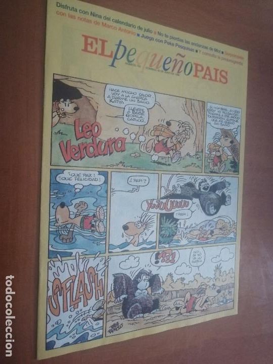 Comics: EL PEQUE&Ntilde;O PAIS 761. SUPLEMENTO DE COMICS DE EL PAIS. GRAPA. BUEN ESTADO.