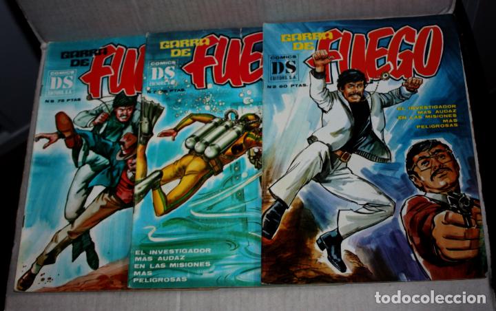 C&oacute;mics: GARRA DE FUEGO : n&ordm;2, n&ordm;7 y n&ordm;8 ( D.S.EDITORS S.A)