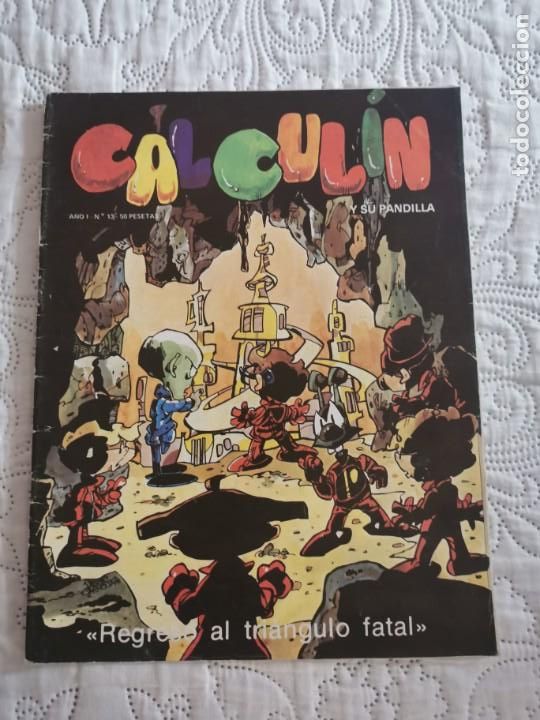 C&oacute;mics: CALCULIN N. 13 - REGRESO AL TRIANGULO FATAL - Foto 1