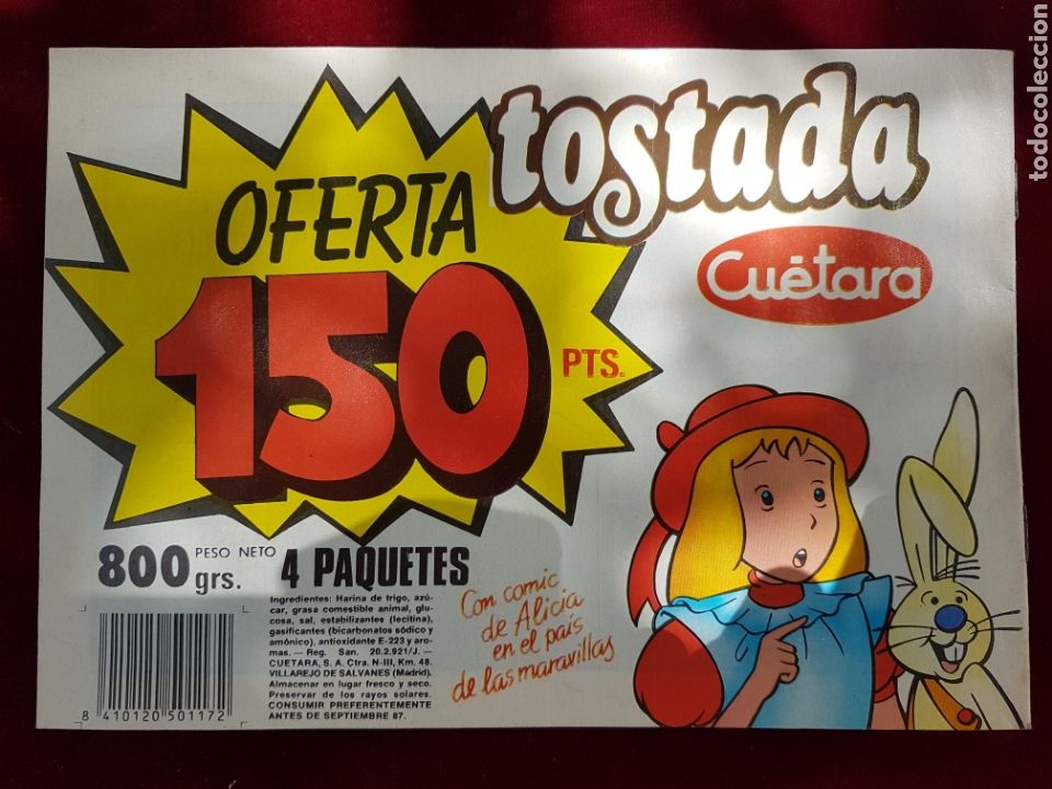 C&oacute;mics: Comic Alicia n, 7 Cuetara 1987 - Foto 2