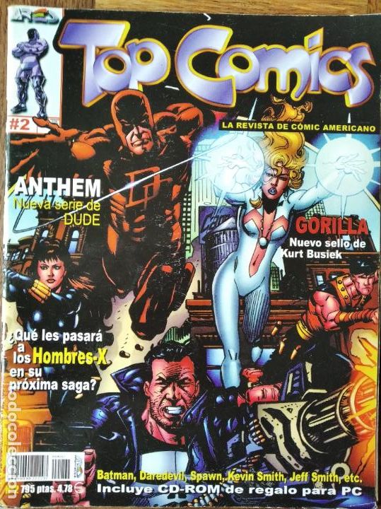 C&oacute;mics: TOP COMICS N&ordm; 2- MARVEL KNIGHTS- BATMAN LOS A&Ntilde;OS PERDIDOS- JEFF SMITH KEVIN- - GORILLA COMICS- SPAWN - Foto 1