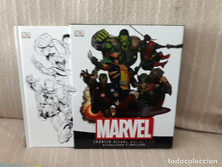 C&oacute;mics: MARVEL - CR&Oacute;NICA VISUAL DEFINITIVA (ACtUALIZADA Y AMPLIADA) - DK EDICIONES