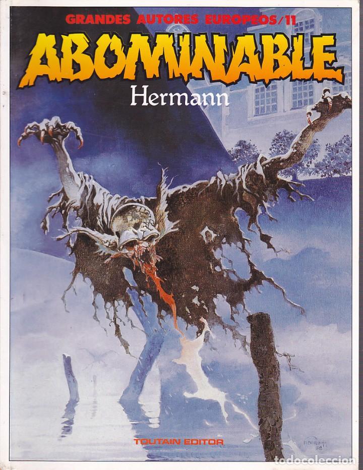 C&oacute;mics: COMIC ABOMINABLE TOUTAIN EDITOR - Foto 1