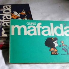 Cómics: LOTE 6 CÓMICS QUINO MAFALDA Nº 2, 5, 6, 8, 9 Y 10. BARCELONA LUMEN AÑO 1984