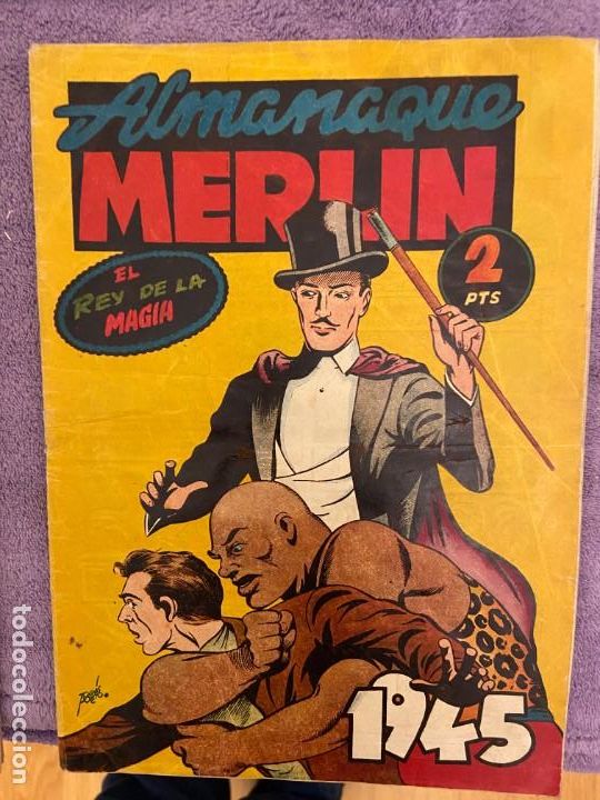 C&oacute;mics: merlin almanaque 1945  buen estado 3 - Foto 1