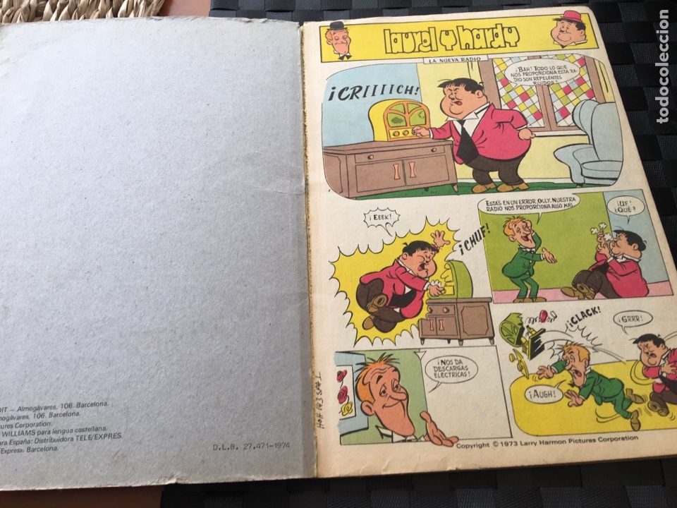 C&oacute;mics: C&Oacute;MIC LAUREL Y HARDY EXTRA 1974 (EUREDIT EXTRA SERIES N*6 ) - Foto 5