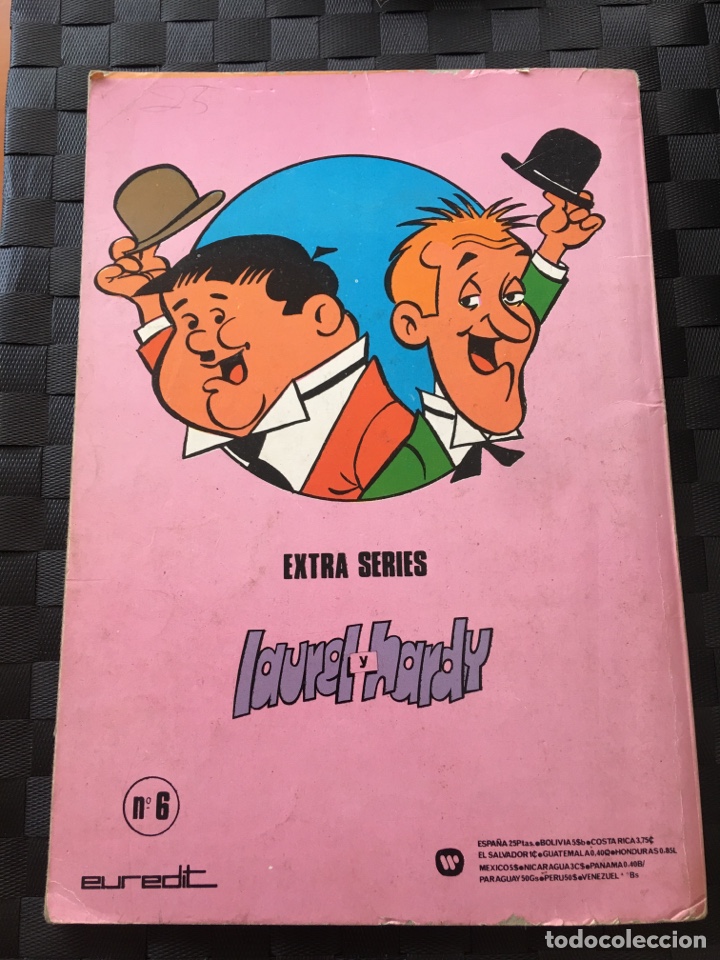 C&oacute;mics: C&Oacute;MIC LAUREL Y HARDY EXTRA 1974 (EUREDIT EXTRA SERIES N*6 ) - Foto 7