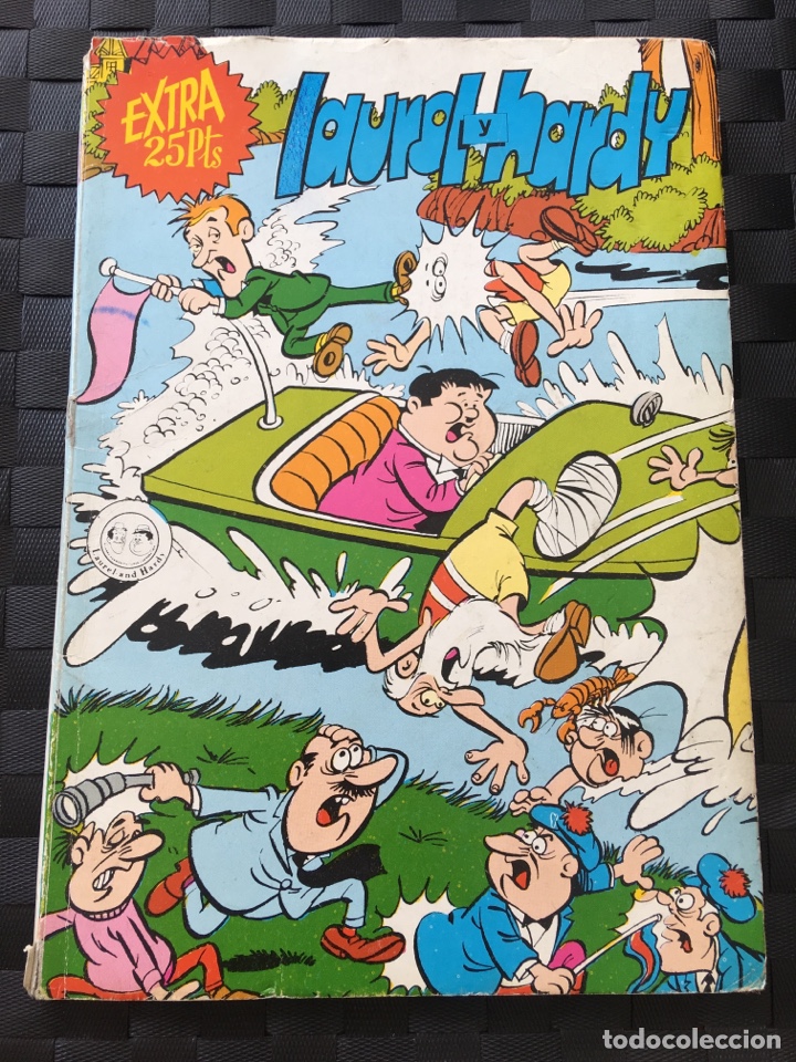 C&oacute;mics: C&Oacute;MIC LAUREL Y HARDY EXTRA 1974 (EUREDIT EXTRA SERIES N*6 ) - Foto 1