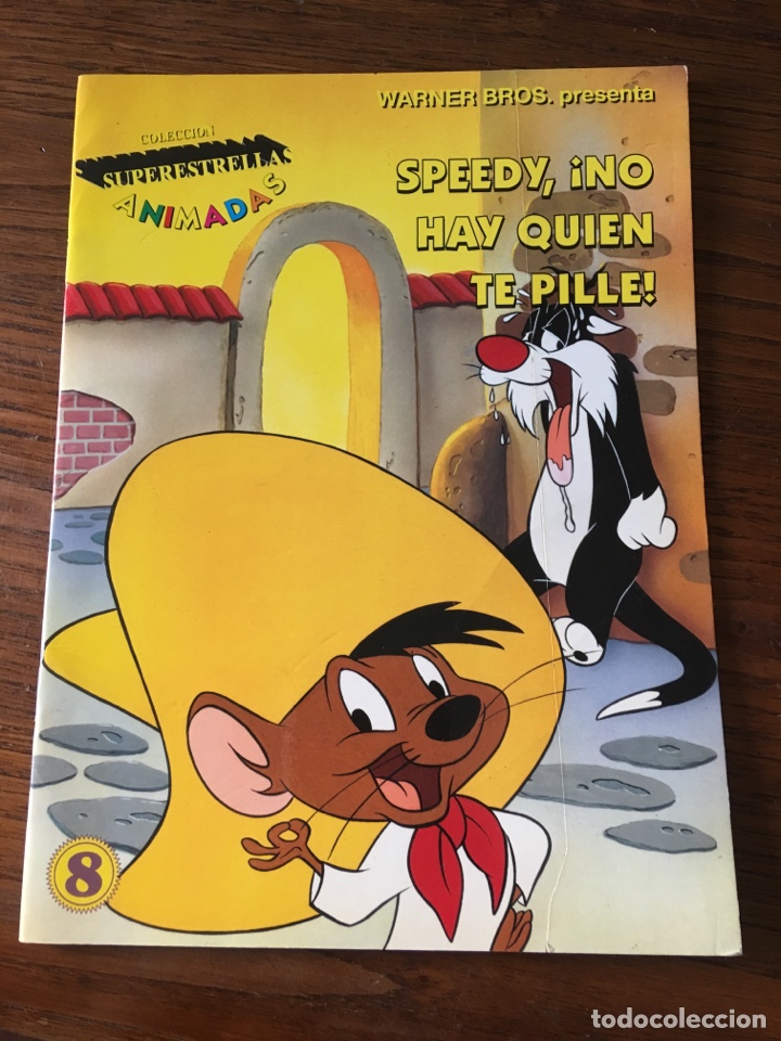 C&oacute;mics: CUENTO COLECCI&Oacute;N SUPERESTRELLAS ANIMADAS SPEEDY GONZALEZ N&Uacute;M.8 ( 1998 WARNER BROS) - Foto 1