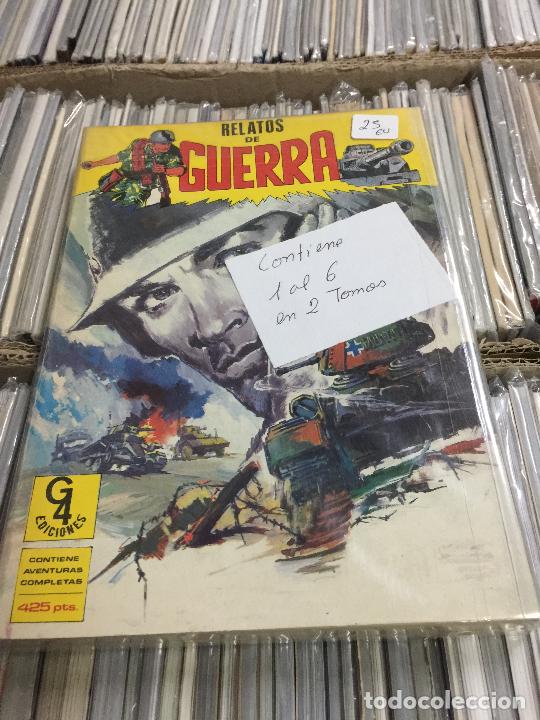C&oacute;mics: G4 EDICIONES RELATOS DE GUERRA TOMO 1 Y 2 NORMAL ESTADO DEL 1 AL 6 - Foto 2