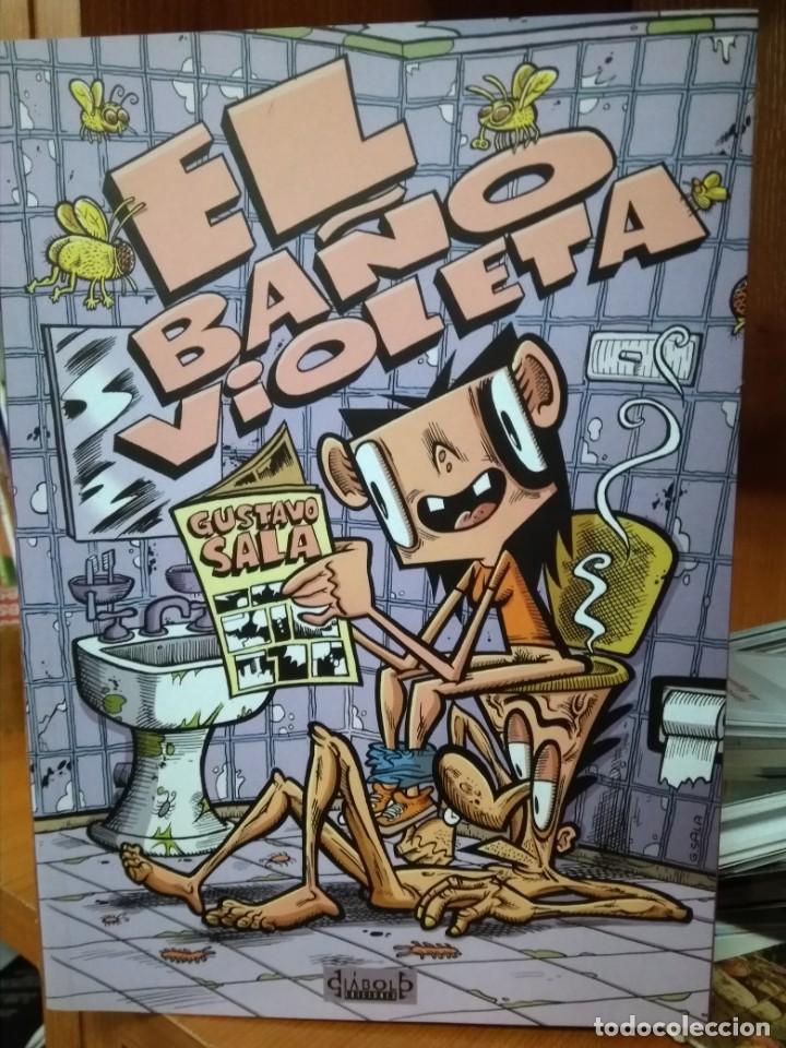C&oacute;mics: El ba&ntilde;o Violeta, Gustavo Sala, Di&aacute;bolo ediciones - Foto 1