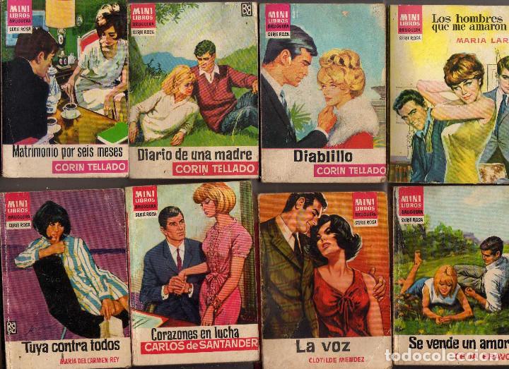 C&oacute;mics: MINI LIBROS BRUGUERA ROMANTICOS LOTE ( 8 ) - Foto 1
