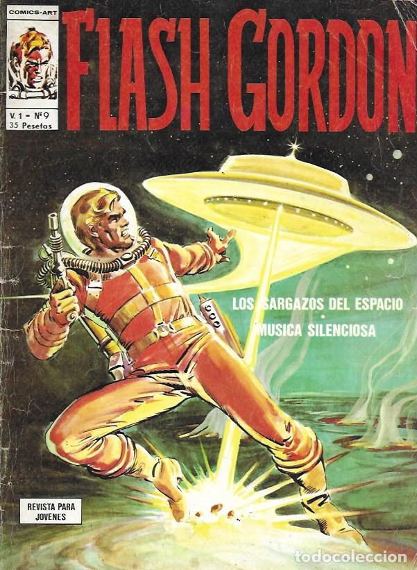 C&oacute;mics: Flash Gordon v1. V&eacute;rtice 1974. N&ordm; 9 - Foto 1